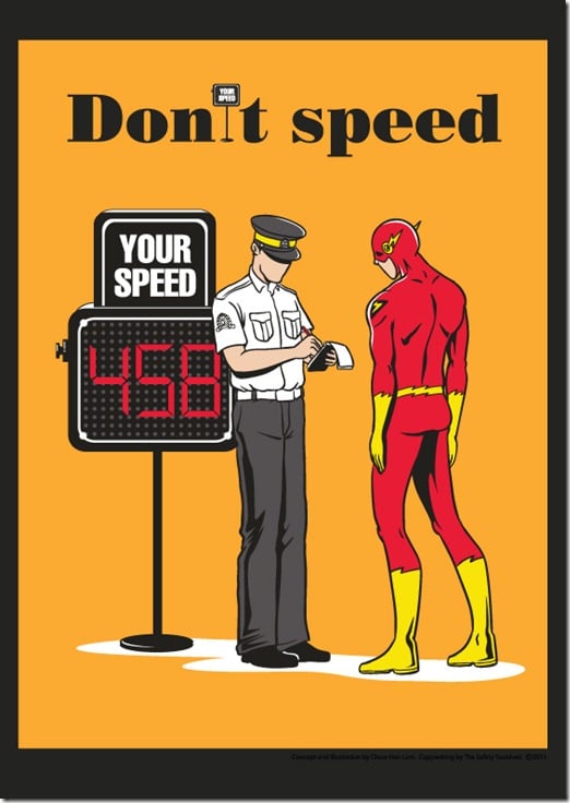 road safety poster