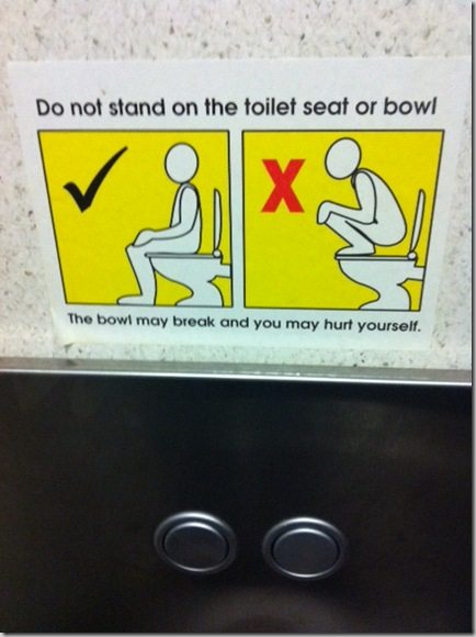 toilet danger