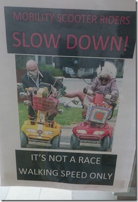 Old People Racing Buggies