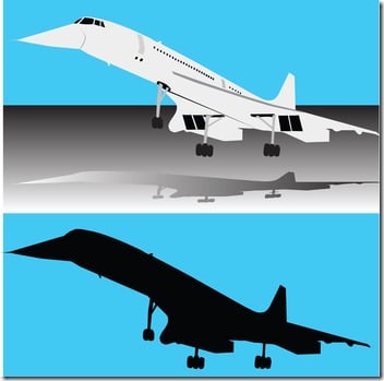 Concorde plane