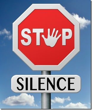 stop silence