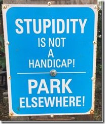 stupidity handicap