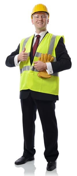 health and safety man