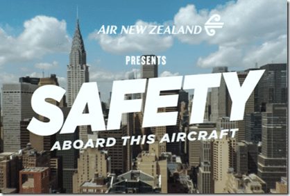 Air NZ Safety Video