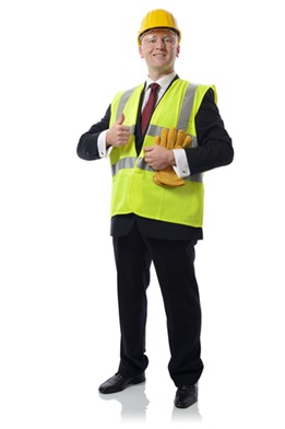 health and safety man