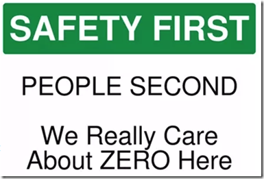 safety is number one priority